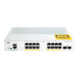 Cisco Catalyst 1000-16P-2G-L - Commutateur - Géré - 16 x 10 - 100 - 1000 (PoE+) + 2 x Gigabit SFP (l... (C1000-16P-2G-L)_2